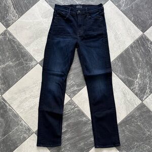 Mother Denim The Dazzler Mid Rise Ankle Jean - Size 27 - EUC - Dark Blue Wash